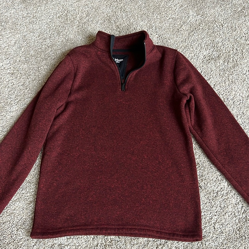 Youth XL Urban Pipeline Quarter Zip Pullover EUC